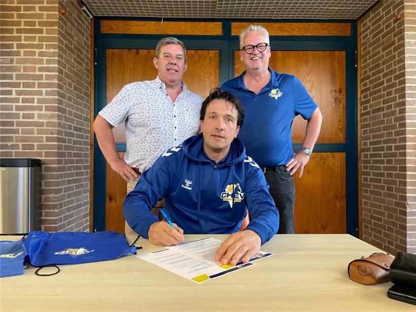 Blagojce Krstev wurde im Mai als neuer Trainer des CHEV Diekirch vorgestellt 
