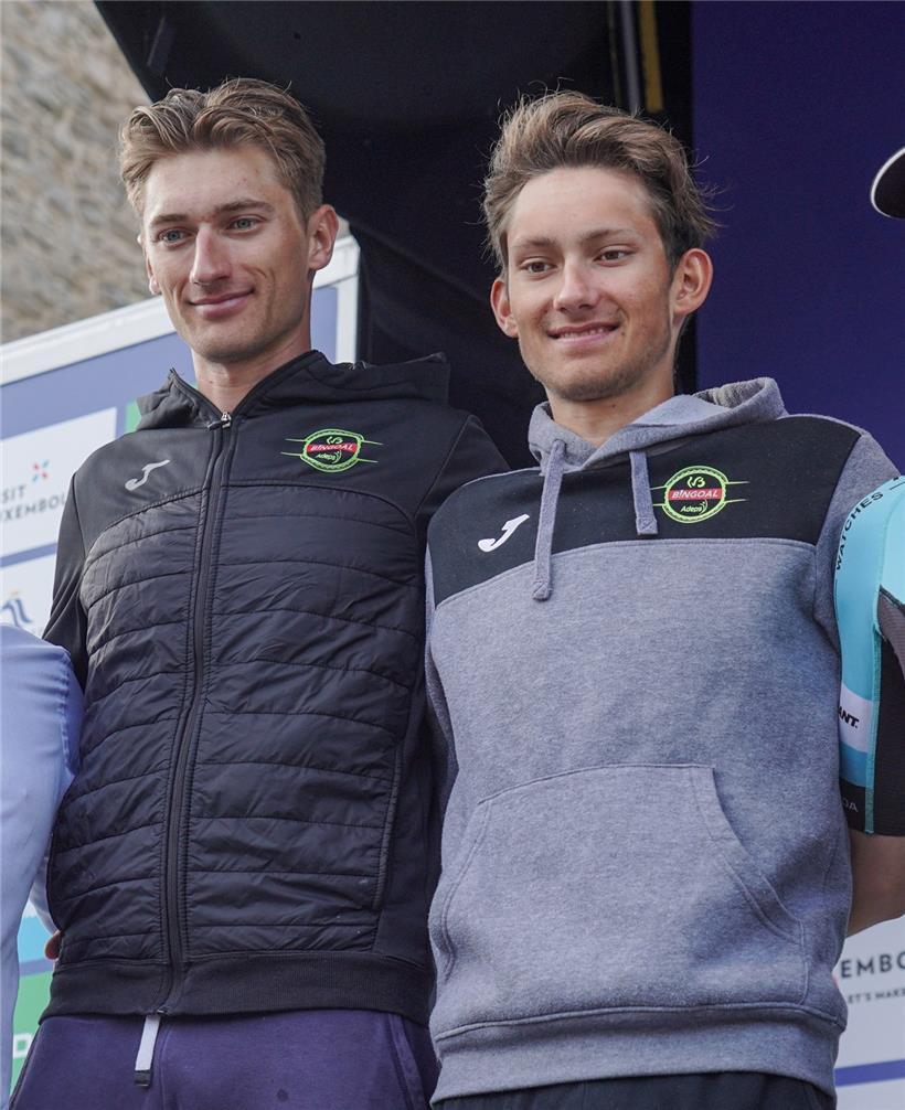 Bleiben weiterhin in einer Mannschaft: Tom und Luc Wirtgen
