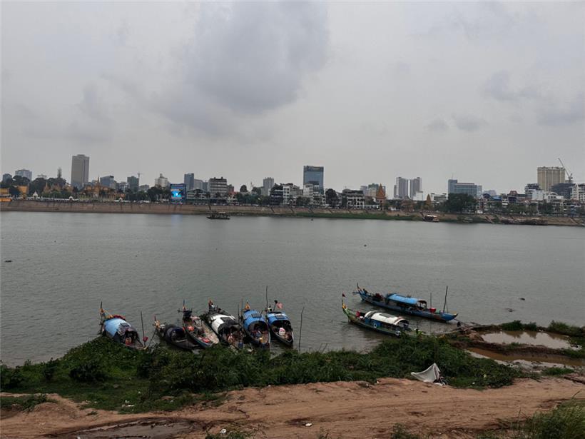 Blick auf Phnom Penh
