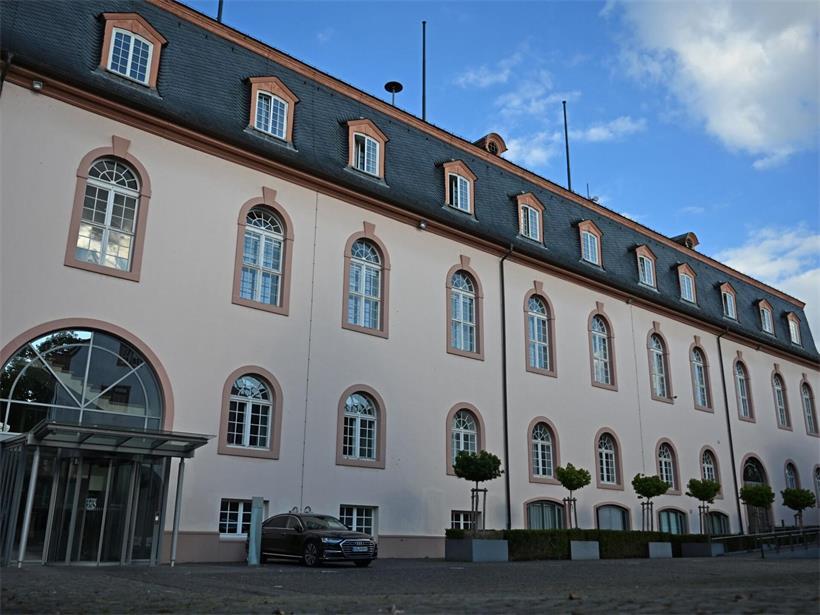 Typisch Rheinland-Pfalz: Ein Weinkeller in der Staatskanzlei
