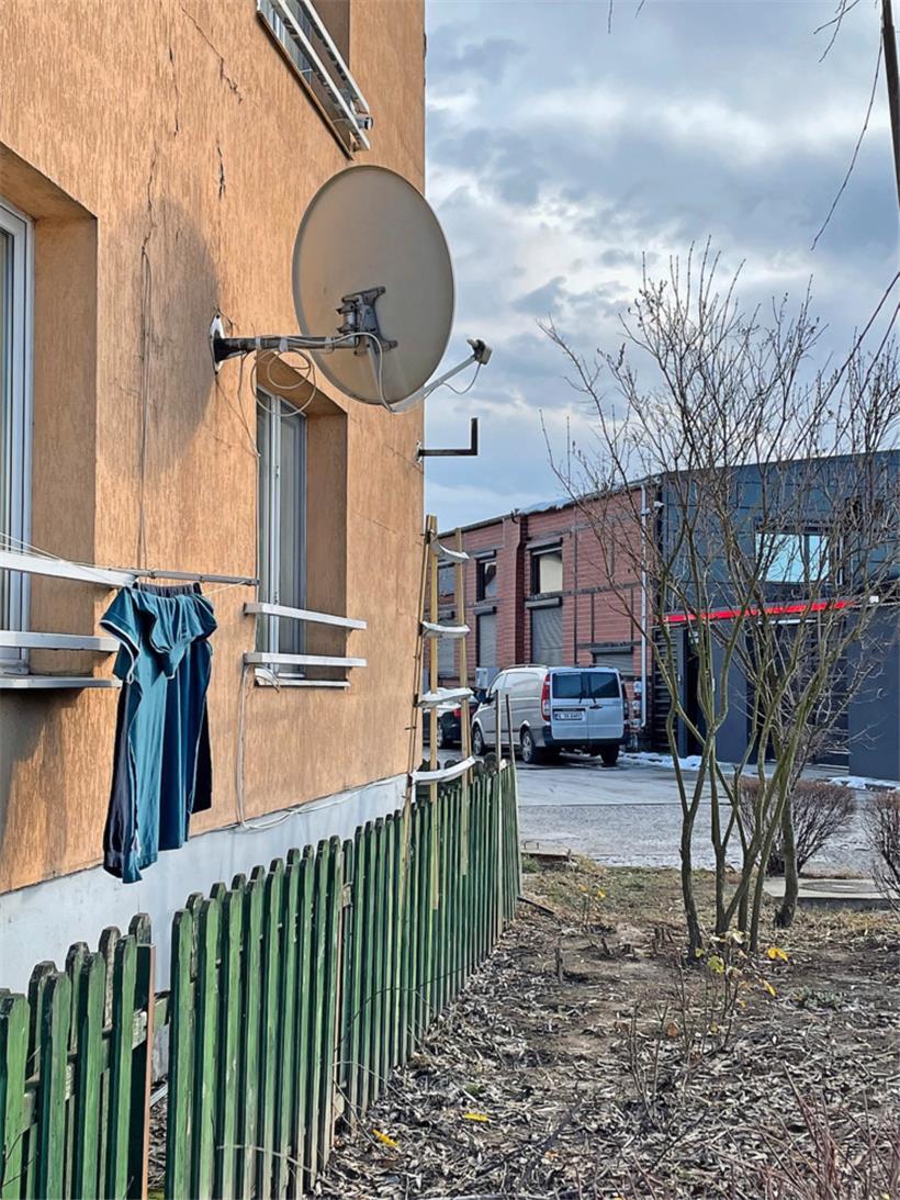 Blick auf die Villa von Andrew Tate
