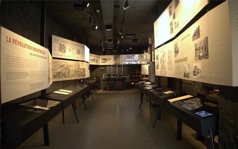 Blick in einen der Ausstellungsräume
