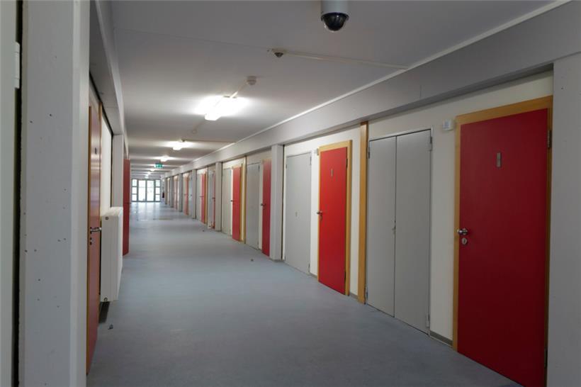 Blick ins Innere der Haftanstalt in Givenich
