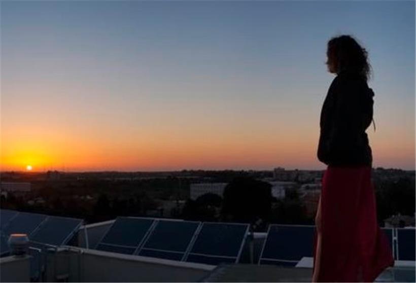 Blick über die Stadt in friedlicheren Zeiten: Emilie Wildschutz studiert seit vergangenem Oktober in Israel – und steckt jetzt mitten in dem aufgeflammten Konflikt
