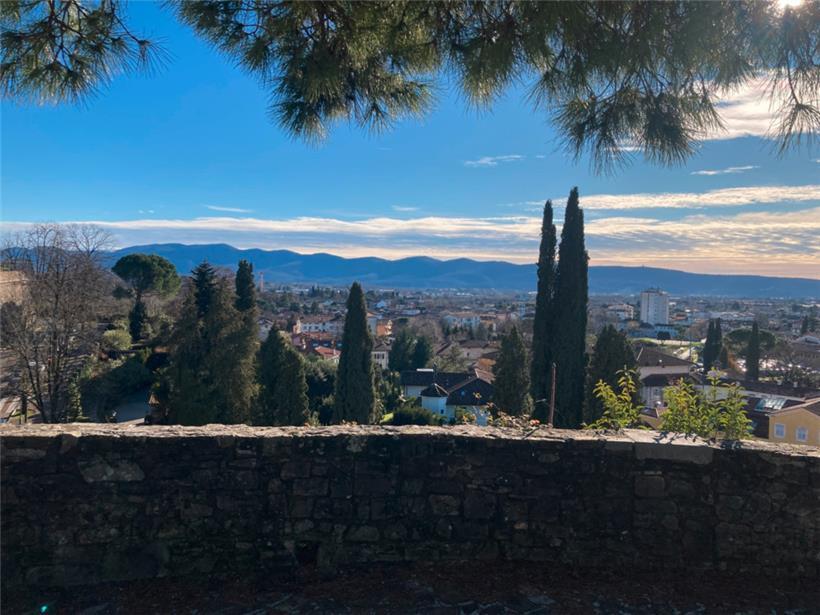 Blick von der Festung auf Gorizia: Im 19. Jahrhundert wurde das „österreichische Nizza“ als Luftkurort geschätzt
