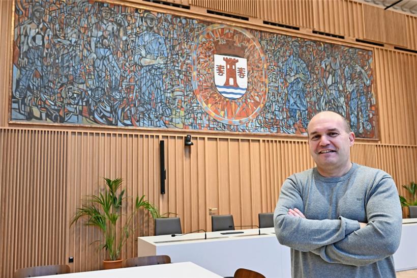 Blick zurück und vor allem nach vorne: Pedro Oliveira, der neue Präsident des „Syndicat d’initiative“ 
