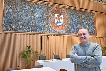 Blick zurück und vor allem nach vorne: Pedro Oliveira, der neue Präsident des „Syndicat d’initiative“ 
