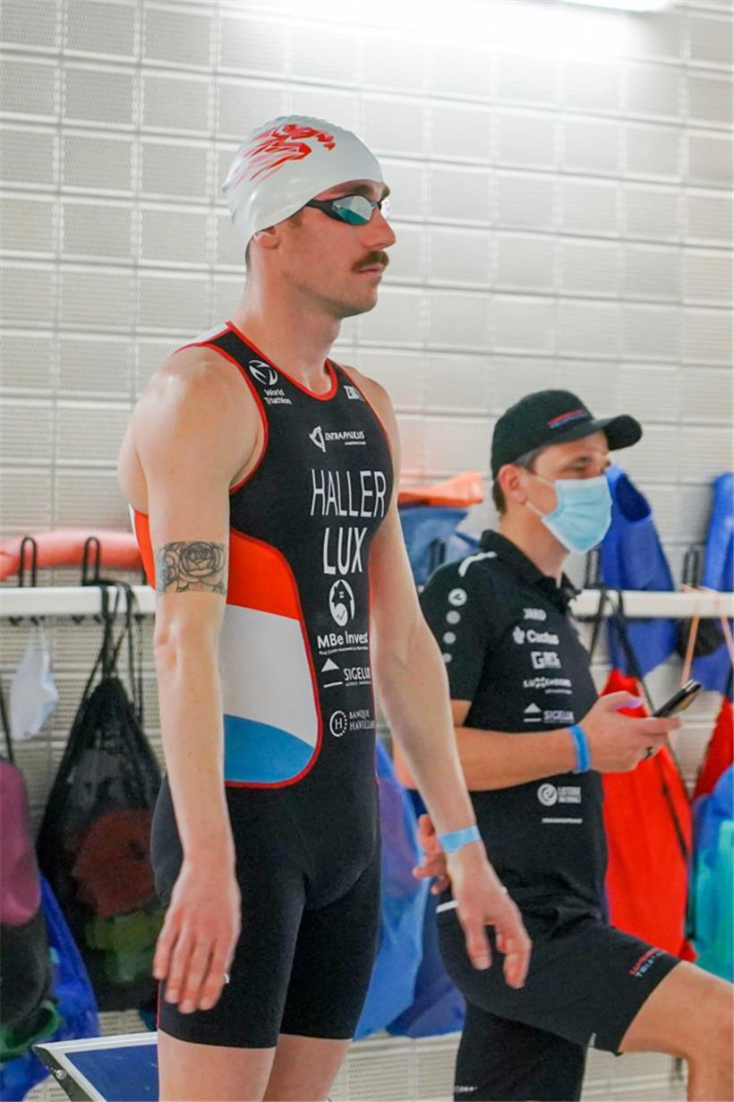 Bob Haller kam als schnellster Luxemburger bei dem Indoor-Aquathlon auf den sechsten Platz
