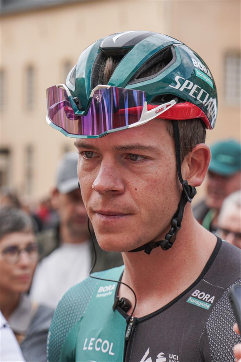 Bob Jungels beedete die 1. Etappe am Mittwoch in der ersten Gruppe
