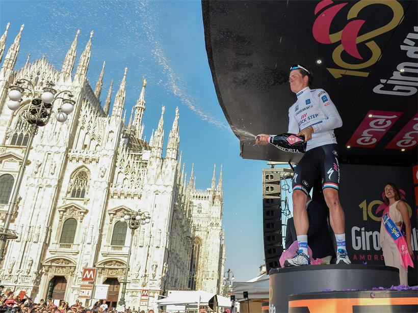 Bob Jungels kündigt Karriereende an – „Time for a new chapter“ Bob Jungels gewann zweimal die Nachwuchswertung des Giro d’Italia