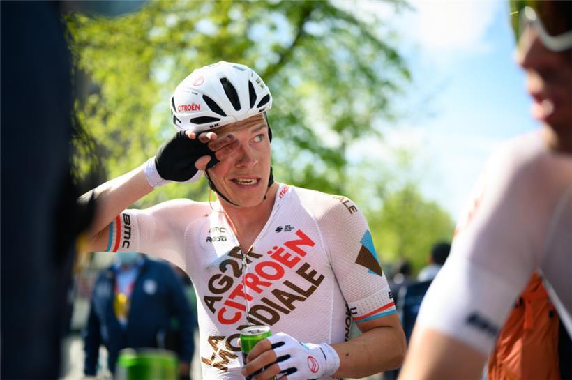 Bob Jungels hat keinen guten Start in die Tour de Romandie erwischt
