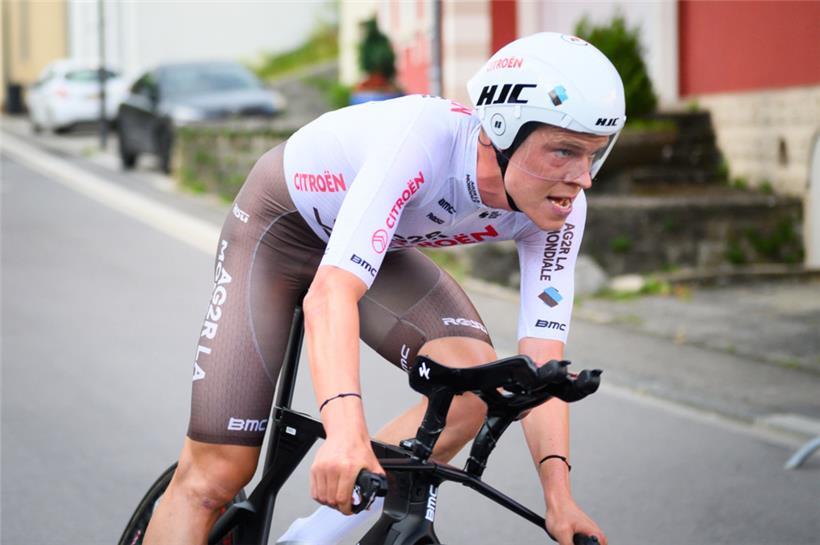 Bob Jungels sicherte sich den Landesmeistertitel im Zeitfahren
