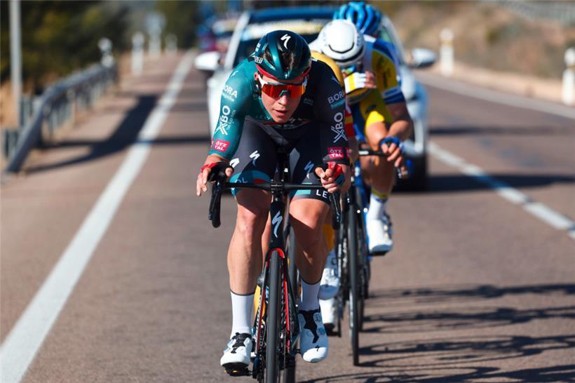 Bob Jungels wurde am Freitag nach einer erfolgreichen Fahrt in der Ausreißergruppe Zweiter
