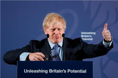 Boris Johnson: „Wir kehren nach Jahrzehnten des Winterschlafs als Vorkämpfer des weltweiten Freihandels zurück“

