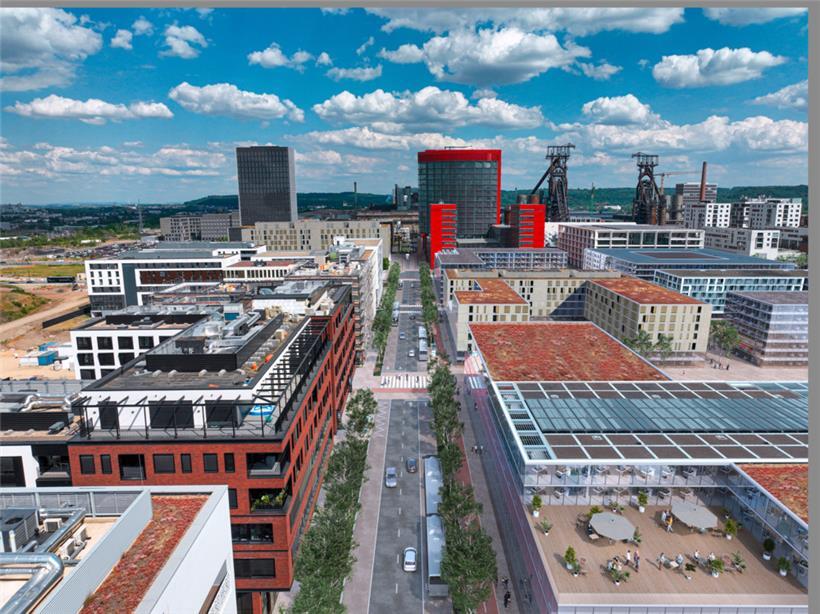 Boulevard des Lumières, nachher