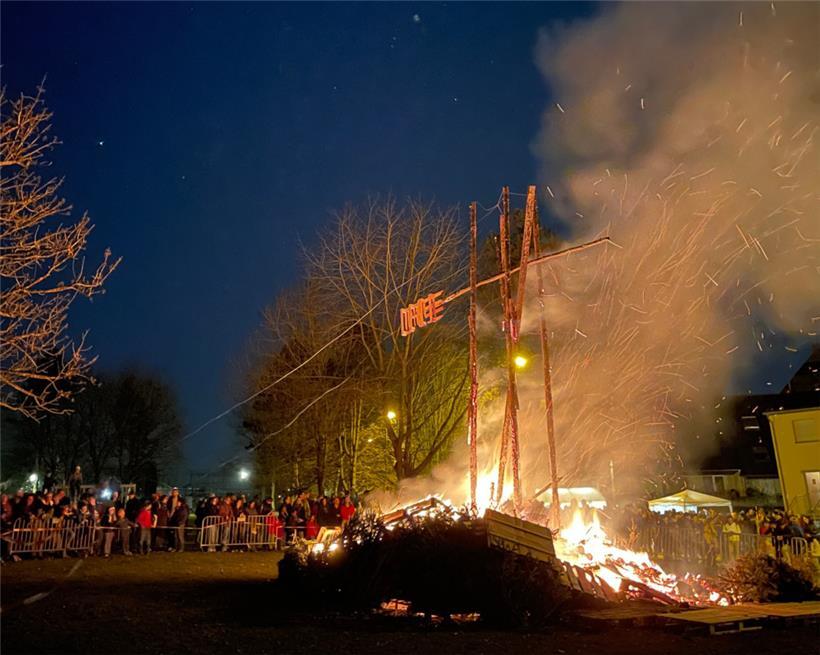 „Buergbrennen“ in Bonneweg