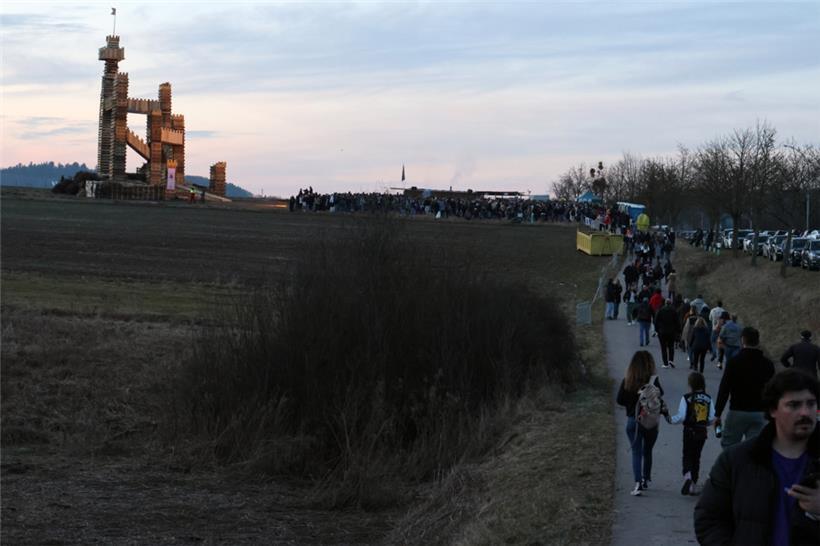 „Buergbrennen“ in Niederanven