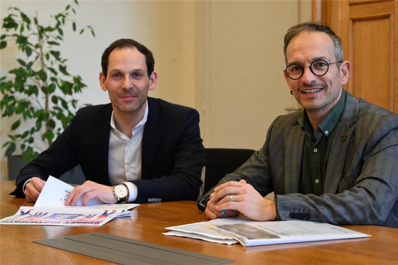 Bürgermeister Dan Biancalana (LSAP) und der zuständige Schöffe Loris Spina (LSAP) setzen seit mehr als sechs Jahren auf die Kompetenzen der Bürger
