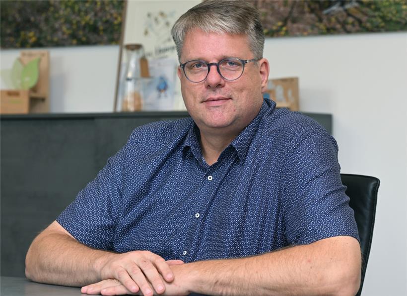 Bürgermeister Romain Wester: Er treibt das Ziel, Arbeiten, Wohnen und Freizeit sollen in der Gemeinde funktionieren, energisch voran
