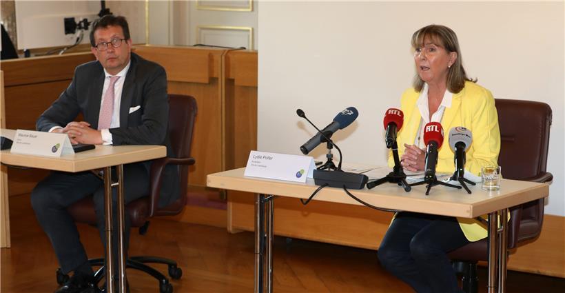 Bürgermeisterin Lydie Polfer äußerte sich am Montag zu dem Vorfall vom Wochenende, bei dem ein Hund einer Sicherheitsfirma in der Hauptstadt einen Mann biss und weggezogen werden musste
