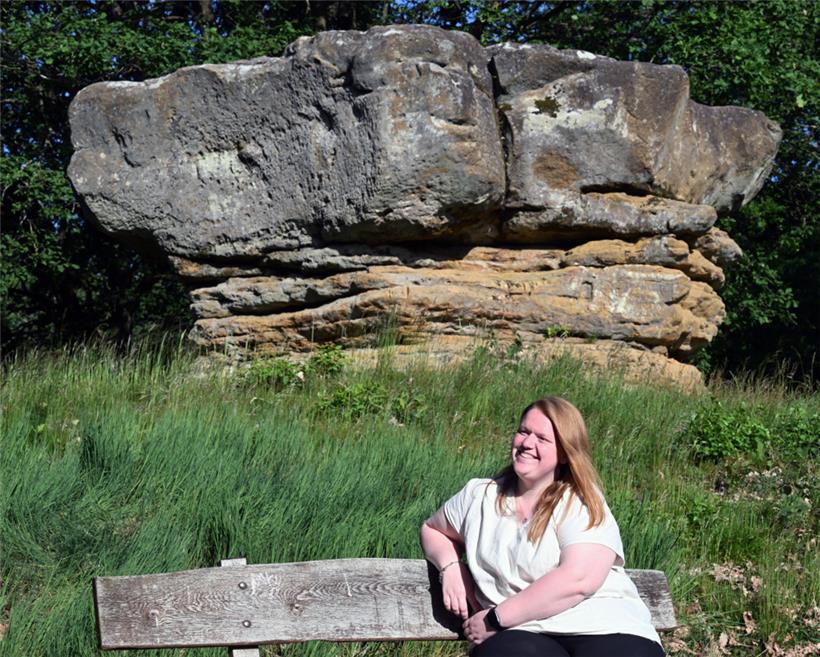 Bürgermeisterin Sophie Diderrich kann es mit Humor nehmen, dass es am Wahlabend in Nommern etwas länger dauerte 
