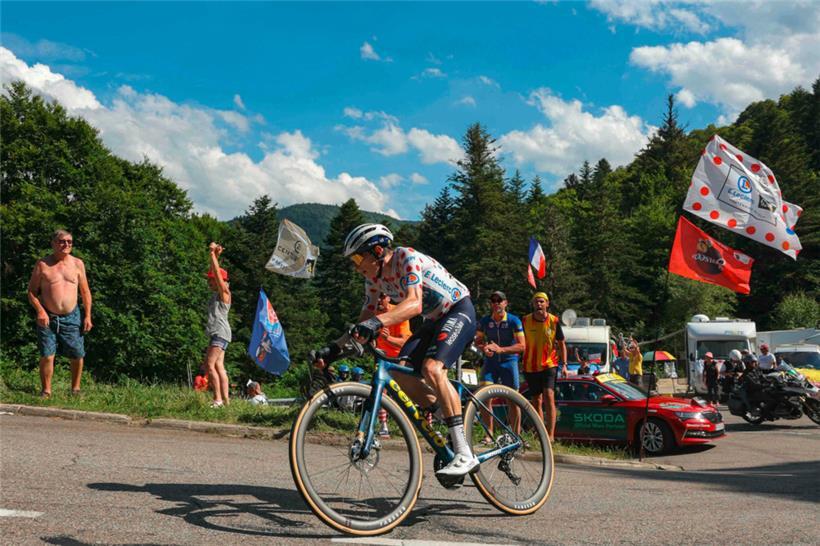 Büßte am Samstag und Sonntag wieder Zeit ein: Jonas Vingegaard
