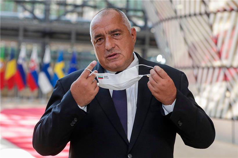 Bulgariens Premier Borissow war am Wochenende in Brüssel beim EU-Gipfel – daheim brechen die Anti-Mafia-Proteste gegen ihn nicht ab
