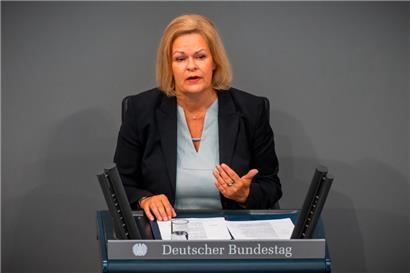 Bundesinnenministerin Nancy Faeser hat die Maßnahme erneut gegen Kritik verteidigt
