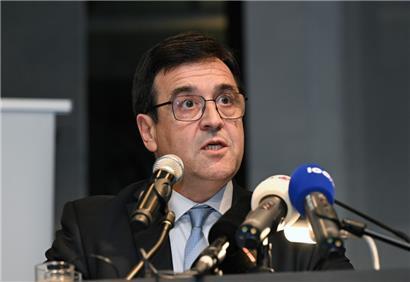 CGFP-Generalsekretär Steve Heiliger hielt die politische Ansprache
