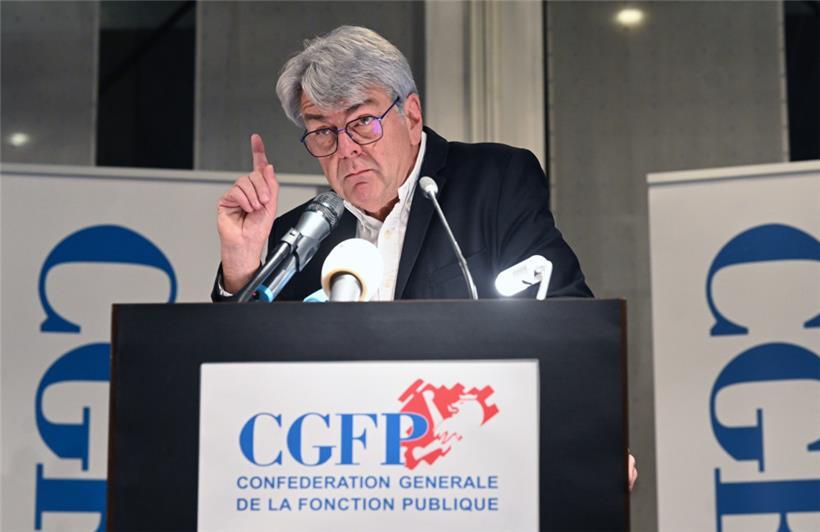 CGFP-Präsident Romain Wolff
