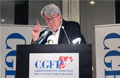 CGFP-Präsident Romain Wolff
