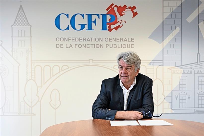 CGFP-Präsident Romain Wolff
