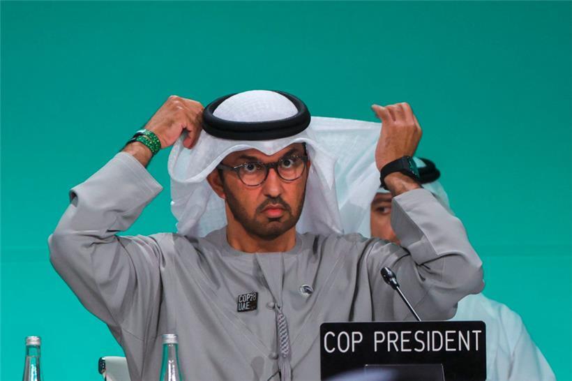COP28-Präsident Sultan Ahmed al-Dschaber konnte doch noch einen für alle Länder tragbaren Kompromiss herbeiführen
