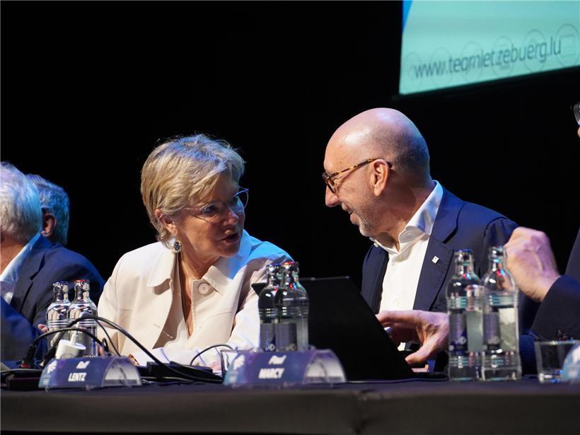 COSL-Präsident Michel Knepper und Sportministerin Martine Hansen betonen harmonische Zusammenarbeit bei offizieller Veranstaltung