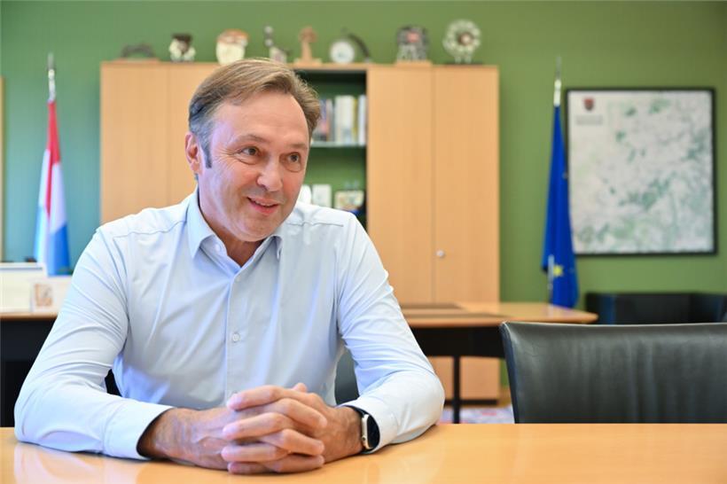 CSV-Bürgermeister Lucien „Luss“ Meyers 
