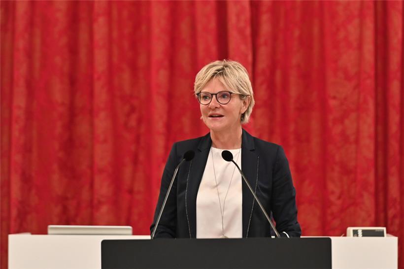 CSV-Fraktionschefin Martine Hansen

