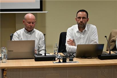 CSV-Schöffe Yves Loose (links) macht den Weg frei für die neue Koalition
