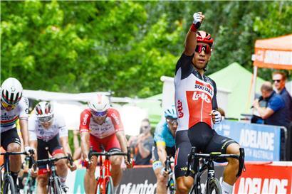 Caleb Ewan gewann die 2. Etappe der Tour Down Under
