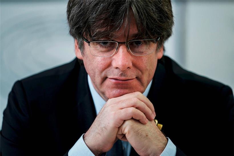 Carles Puigdemont war nach dem Unabhängigkeitsreferendum 2017 nach Belgien ins Exil geflohen
