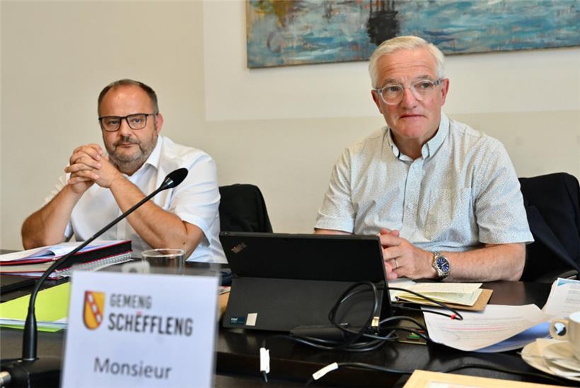 Carlo Feiereisen (l.) und sein Vorgänger Paul Weimerskirch
