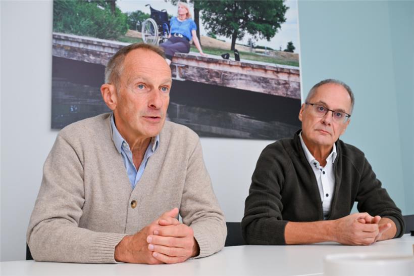 Carlo Seny (l.) und Henri „Heng“ Feit sind Pensionscoaches und sagen, die wichtigste Frage, um den Ruhestand vorzubereiten, ist: „Was will ich?“ 
