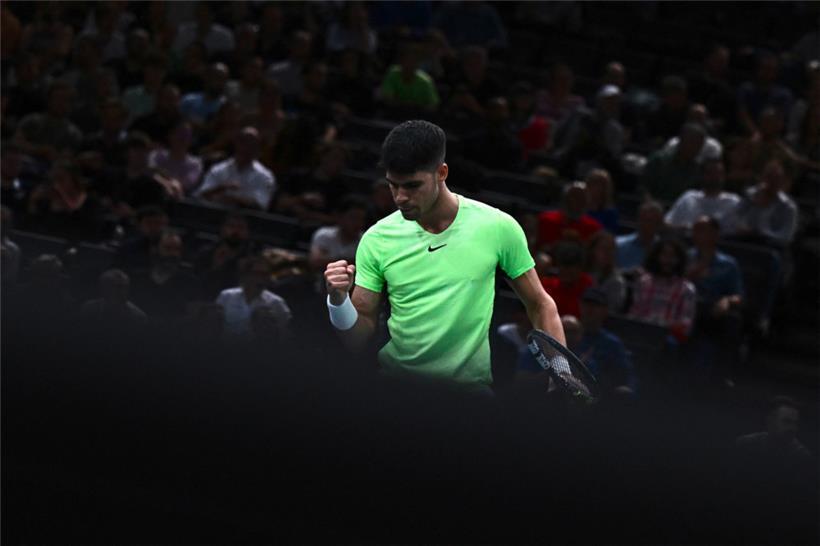 Carlos Alcaraz ist aktuell auf Formsuche
