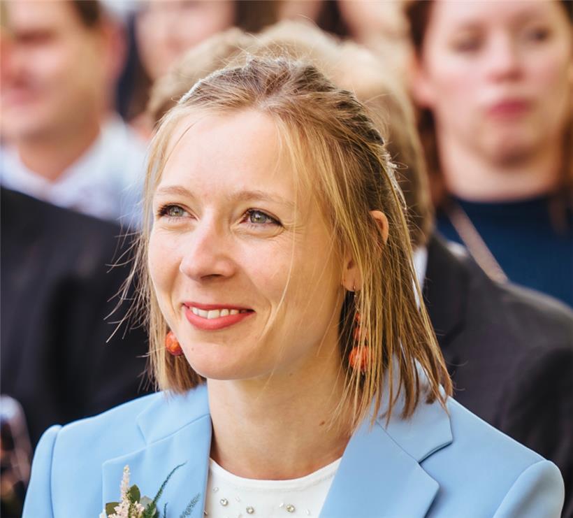 Carmen Glod von der „Association luxembourgeoise des kinésithérapeutes“ (ALK)
