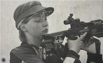 Carole Calmes gewann 2003 in Malta ihre erste Goldmedaille bei den JPEE
