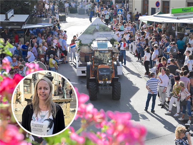 Carole Clemens ist Präsidentin des „Comité des fêtes Grevenmacher“, des Vereins, der das traditionelle „Drauwen- a Wäifest“ organisiert