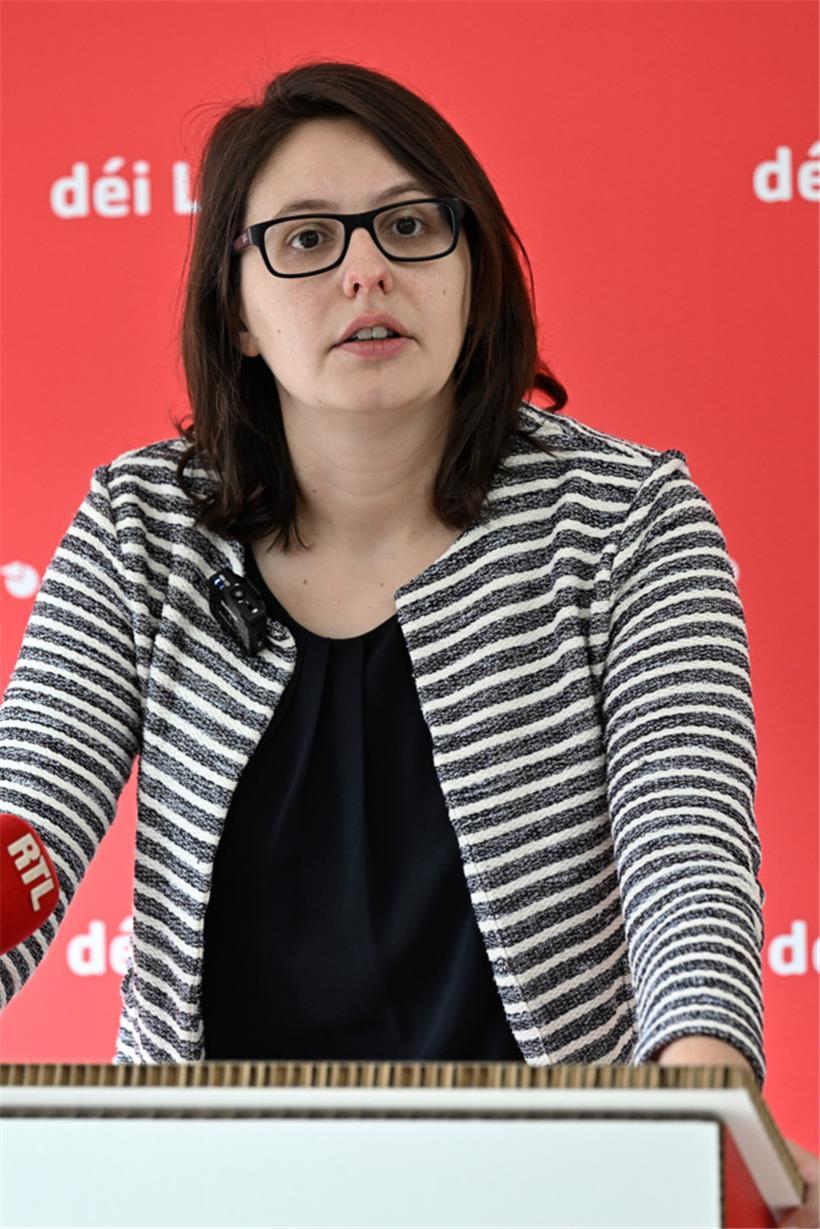 Carole Thoma ist Co-Sprecherin von „déi Lénk“ und Mitglied der Arbeitnehmerkammer CSL
