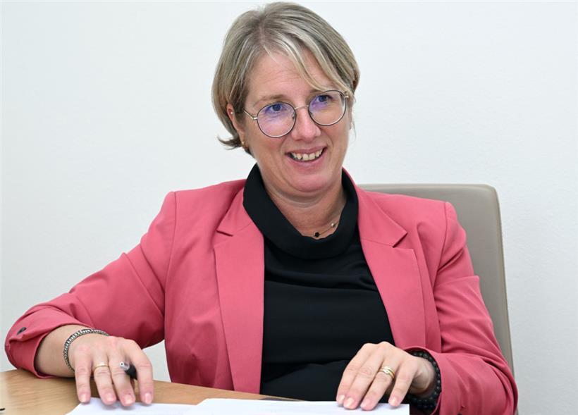 Carole Weigel ist seit 2023 CSV-Bürgermeisterin von Wiltz
