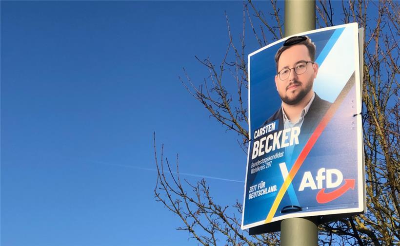 Carsten Becker tritt im Wahlkreis Saarlouis an, dem Wahlkreis, der auch an Luxemburg grenzt
