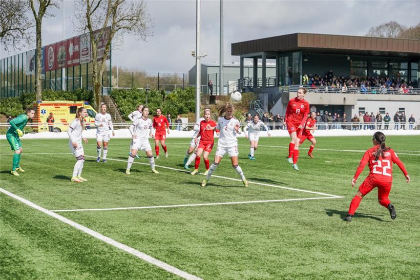 Catherine Havé (19) avancierte zur Stammspielerin bei der FLF-Auswahl
