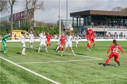 Catherine Havé (19) avancierte zur Stammspielerin bei der FLF-Auswahl
